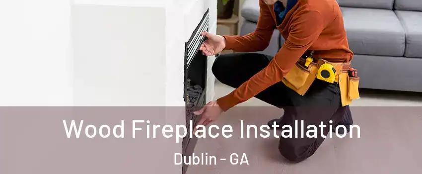  Wood Fireplace Installation Dublin - GA